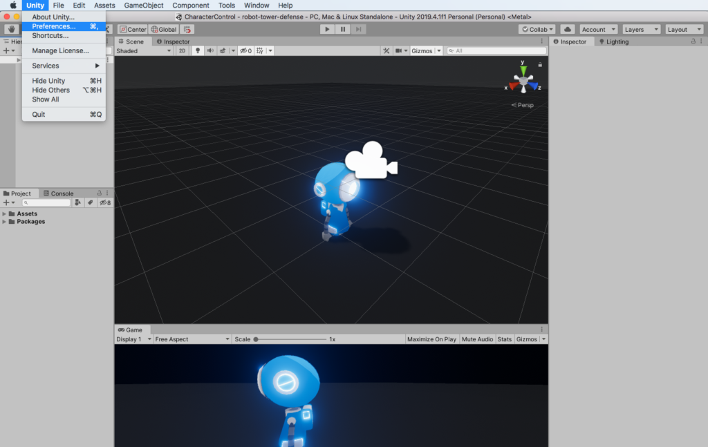 unity screenshot editor play